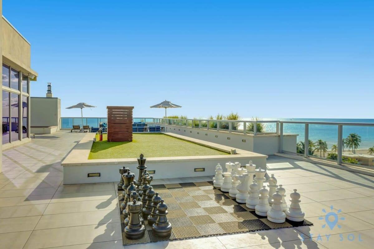 Tropical Oasis - Rooftop Pool- Near Beach - Gym 好莱坞 外观 照片