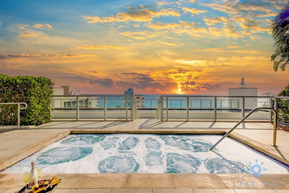 Tropical Oasis - Rooftop Pool- Near Beach - Gym 好莱坞 外观 照片