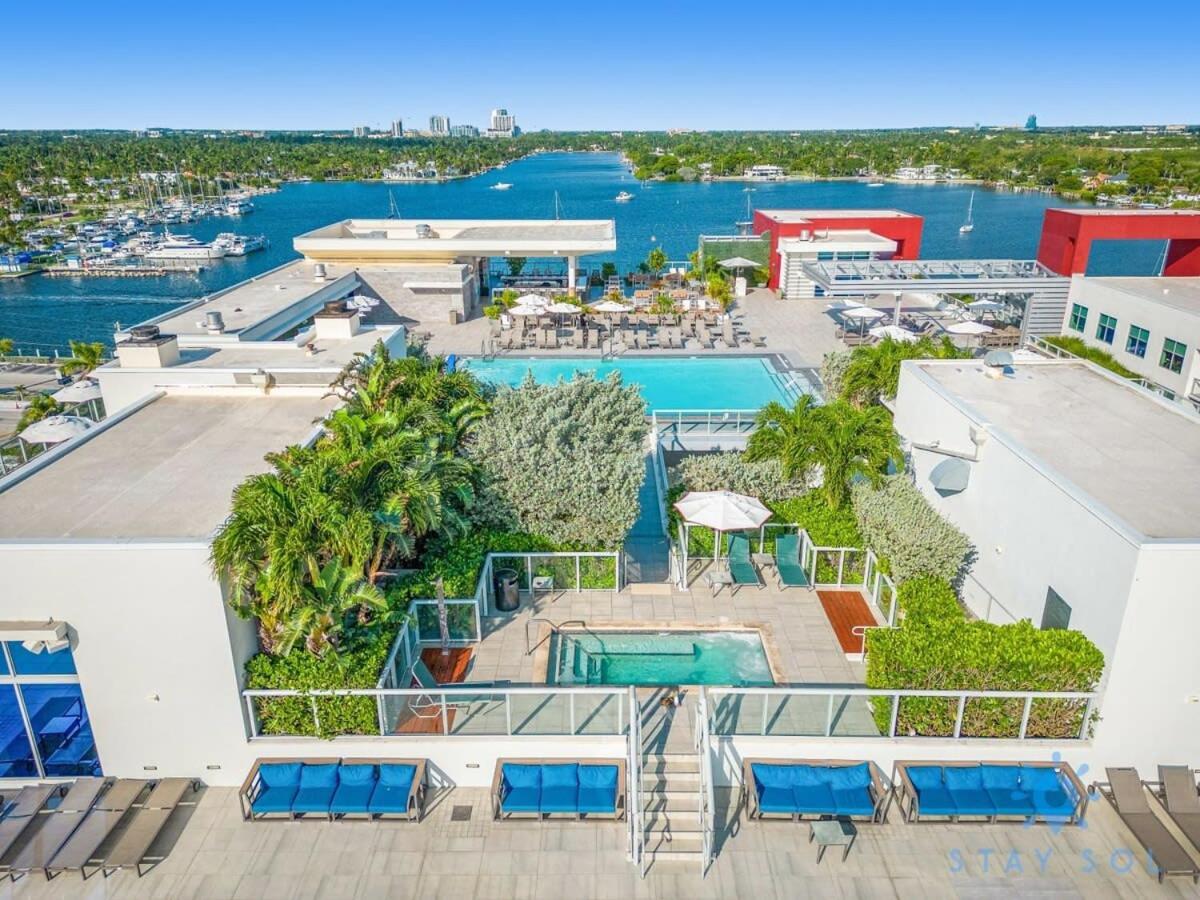 Tropical Oasis - Rooftop Pool- Near Beach - Gym 好莱坞 外观 照片
